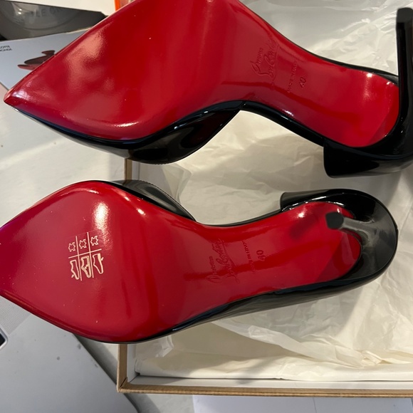 NWT Christian Louboutin Iriza 100 mm Patent - Picture 5 of 7